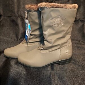 Women's Winter Boots with Faux Fur Lining